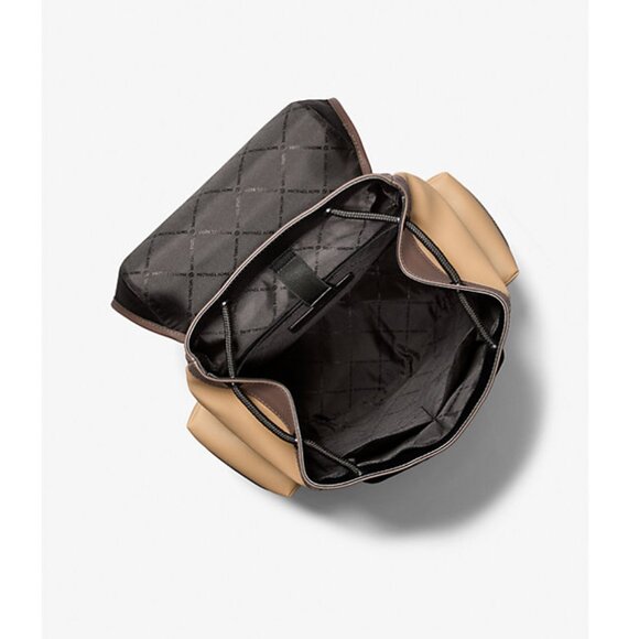 Michael Kors Rivington Logo Stripe Backpack (NWT) - Picture 2 of 10